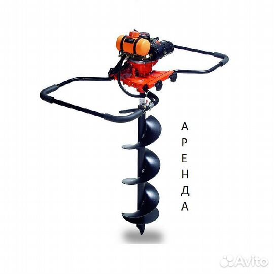 Мотобур 120 мм - 300 мм