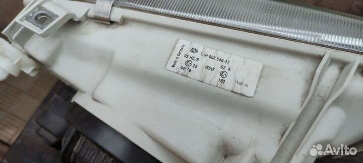 Фары Hella, оригинал,vento