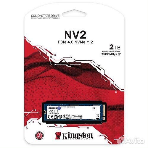 SSD-накопитель 2000Gb Kingston