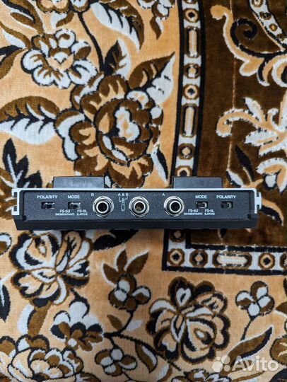 Boss FS-6 dual switch