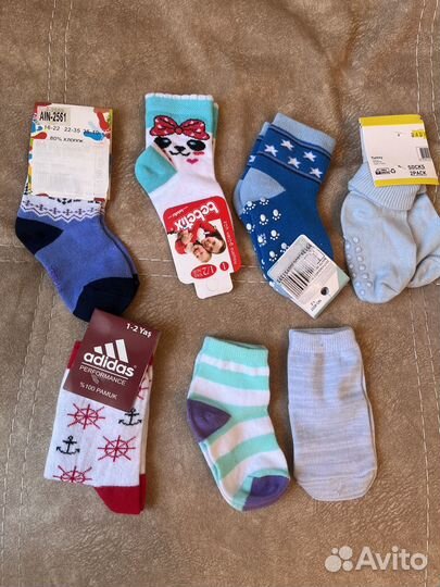 Носки для мальчика. Носки для новорожденного