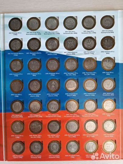 Юбилейные монеты России биметалл