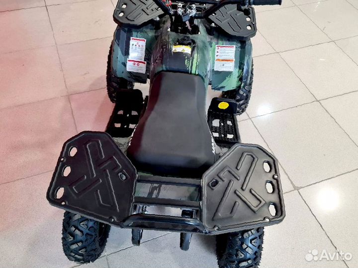 Квадроцикл детский Grizlik X16 ES зеленый