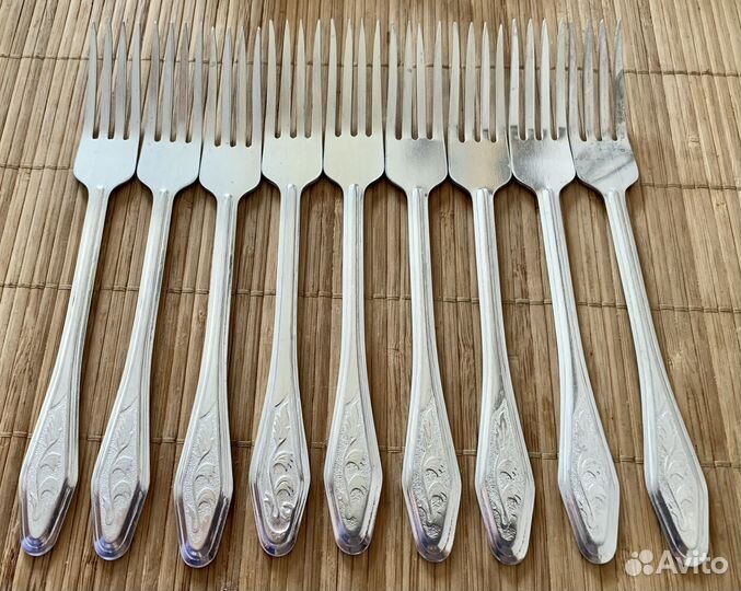 Вилки алюминий новые