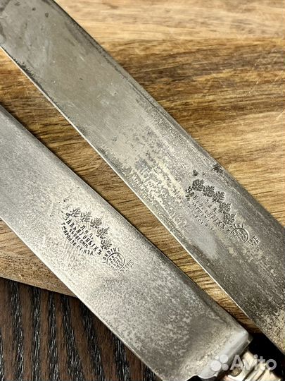 Ножи Хлебников / Завьялов 84 проба серебро