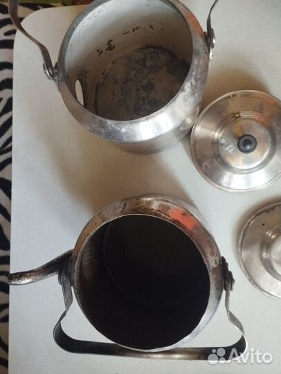 Чайник Тула 50е годы латунь