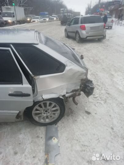 ВАЗ 2114 Samara 1.6 МТ, 2007, битый, 300 000 км