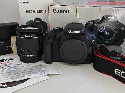 Canon EOS 600D kit 18-55 III пробег 4400