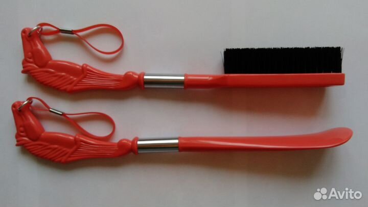 Новый дорожный набор СССР щетка и ложка