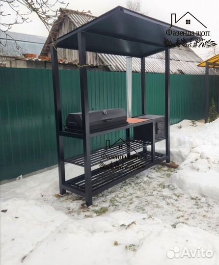 Мангал лофт