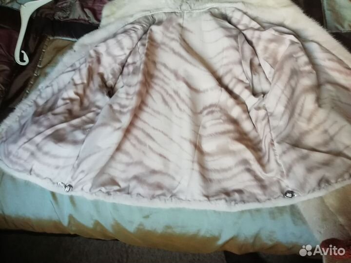 Норковый полушубок