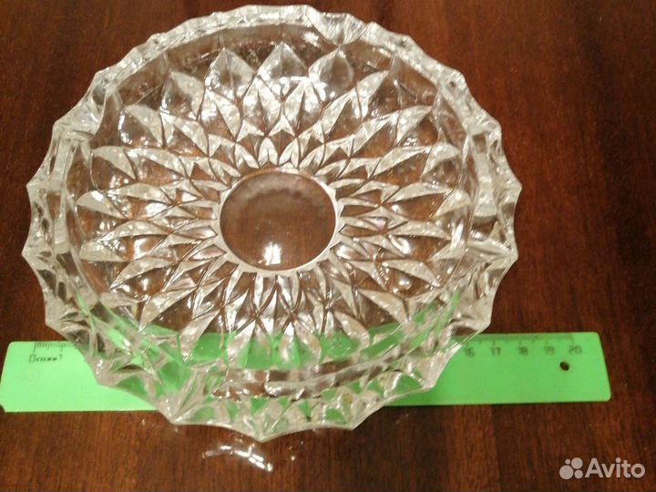 Хрустальная пепельница СССР