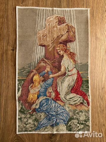 Готовая картина вышитая крестом