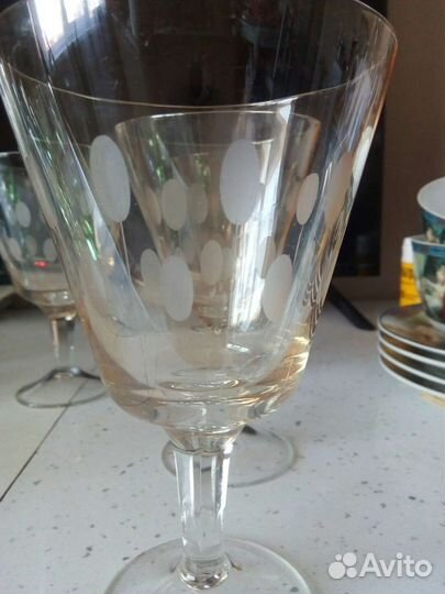 Фужеры для шампанского хрусталь СССР
