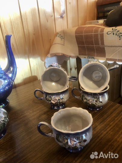 Чайно кофейный сервиз керамика