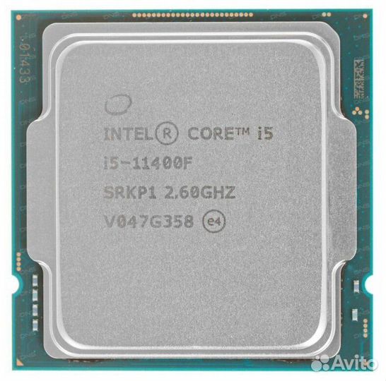 Процессор Intel Core i5-11400F LGA1200, 6 x 2600 м