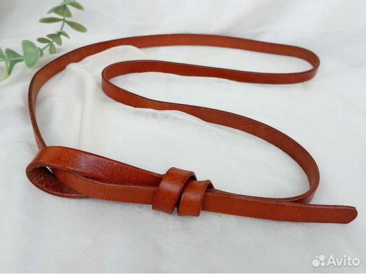 Ремень женский кожаный новый