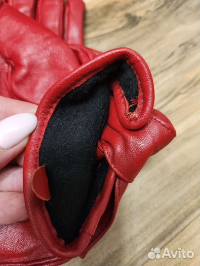 Перчатки натуральная кожа