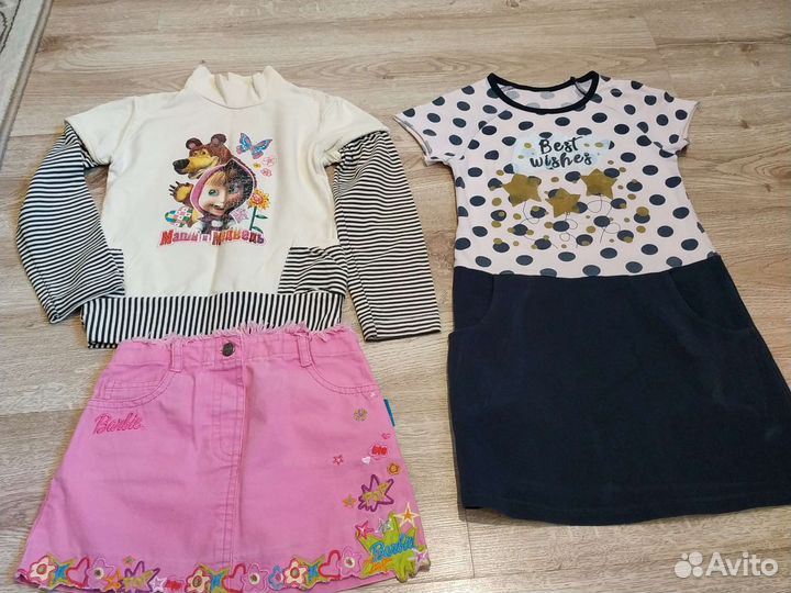 Летняя одежда для девочки пакетом