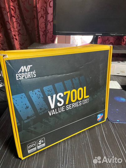 Немодульный блок питания пк 700ватт, Ant Esports V