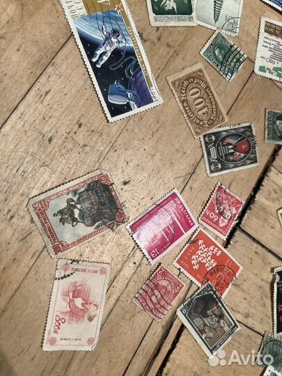 Почтовые марки СССР редкие китайские