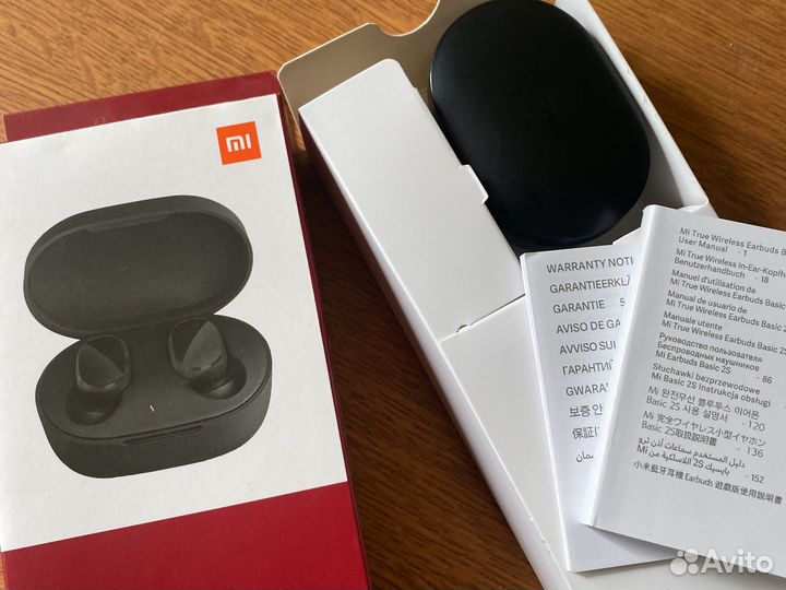 Без проводные наушники ми