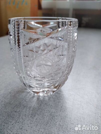Стопки хрустальные и рюмки СССР