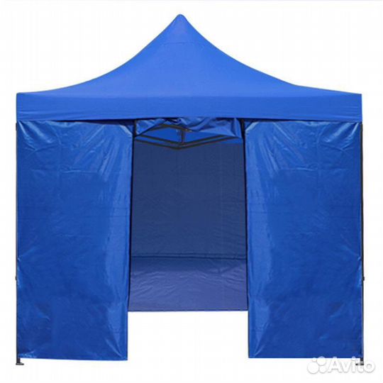 Тент-Шатер гармошка 2*2 со стенками и дверью