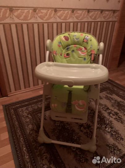 Стульчик для кормления everflo forest green(Q35)