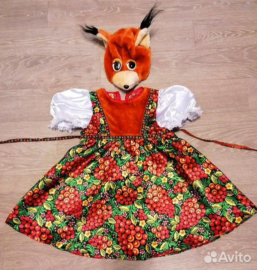 Белка костюм новогодний