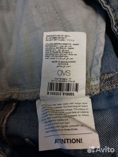 Джинсовые шорты разм 158 на девочку