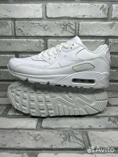 Кроссовки мужские nike air max 90 white 42 новые