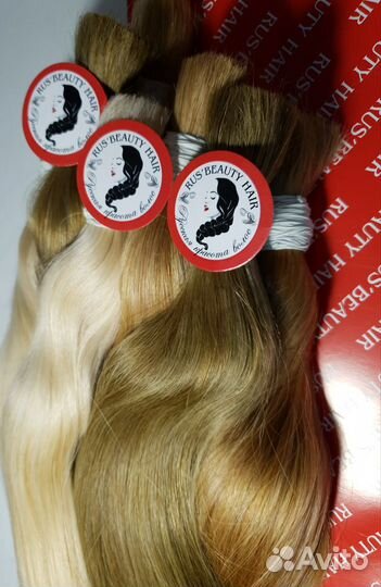 Натуральные волосы для наращивания 100 гр