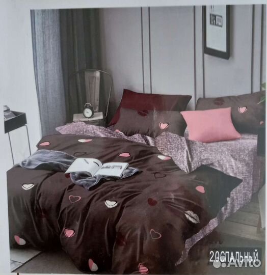 Белье постельное хлопок сатиновое