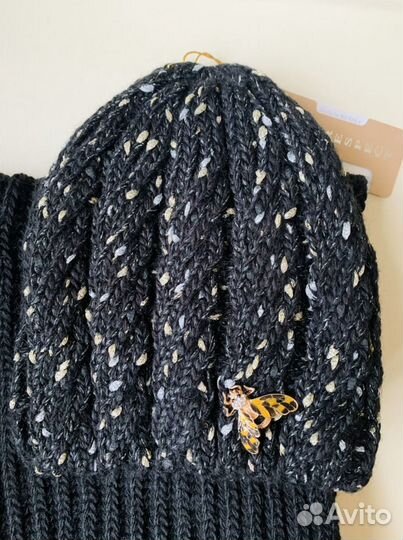 Шапка и снуд женский