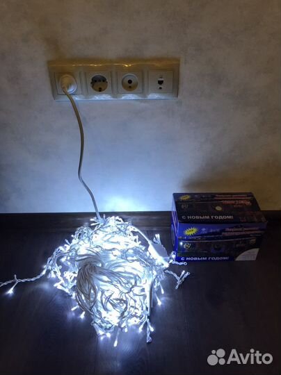 Уличная бахрома 12м