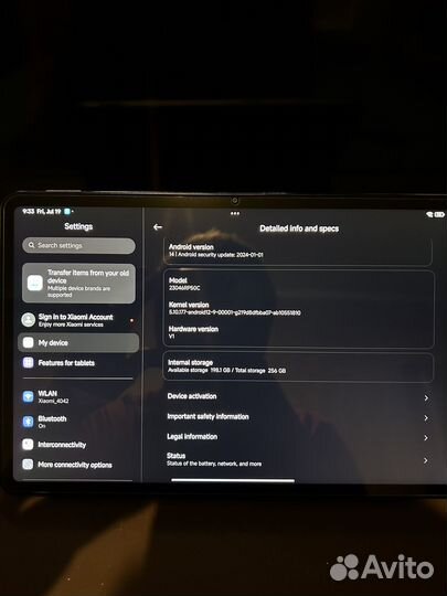 Xiaomi mi pad 6 pro 12 256