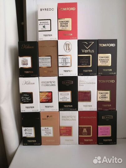 Тестеры духов 58мл отличная стойкость