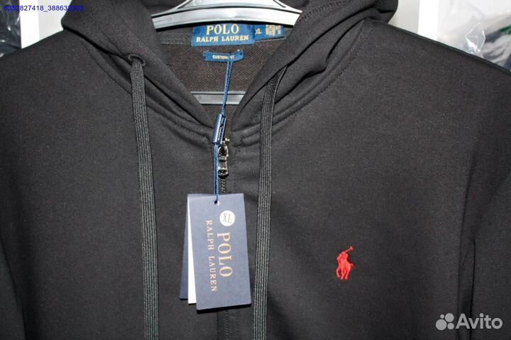 Polo Ralph Lauren зип худи хлопок (Арт.52255)
