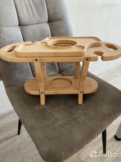 Винный столик менажница