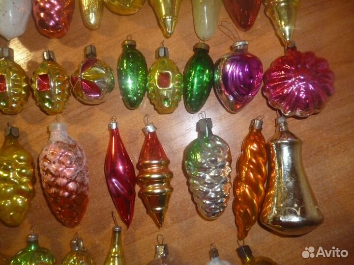 Ёлочные игрушки СССР