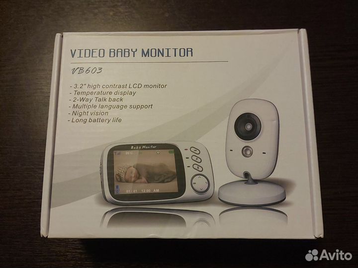 Видеоняня video baby monitor vb603