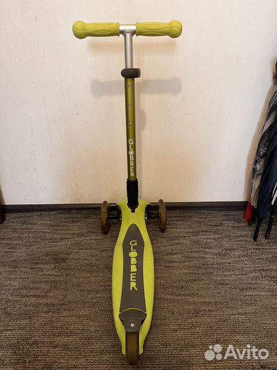 Самокат трехколесный globber