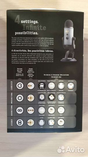 Микрофон студийный Blue Microphones Blue Yeti
