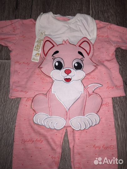 Костюмы для новорожденных девочек