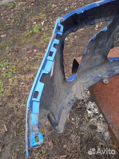 Передний бампер рио4