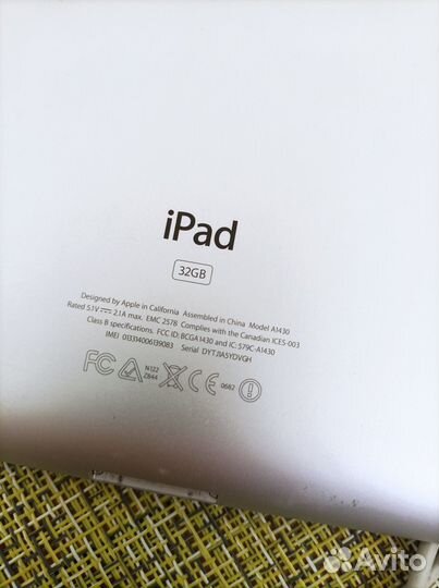 iPad 3 - 32 GB - Sim - Хорошее состояние