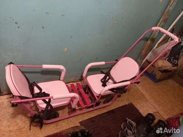 Санки для двойни