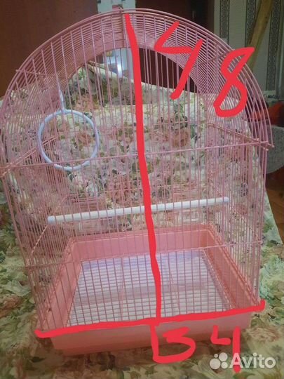 Клетка для попугая бу