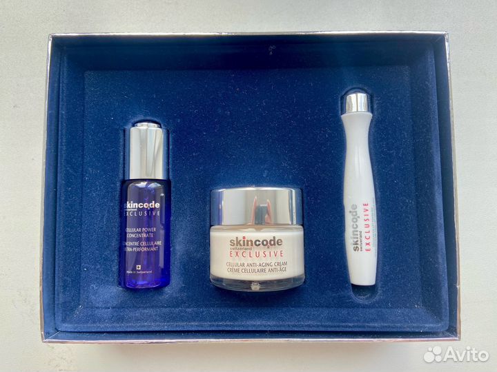Skincode Exclusive концентрат, сыворотка, крем